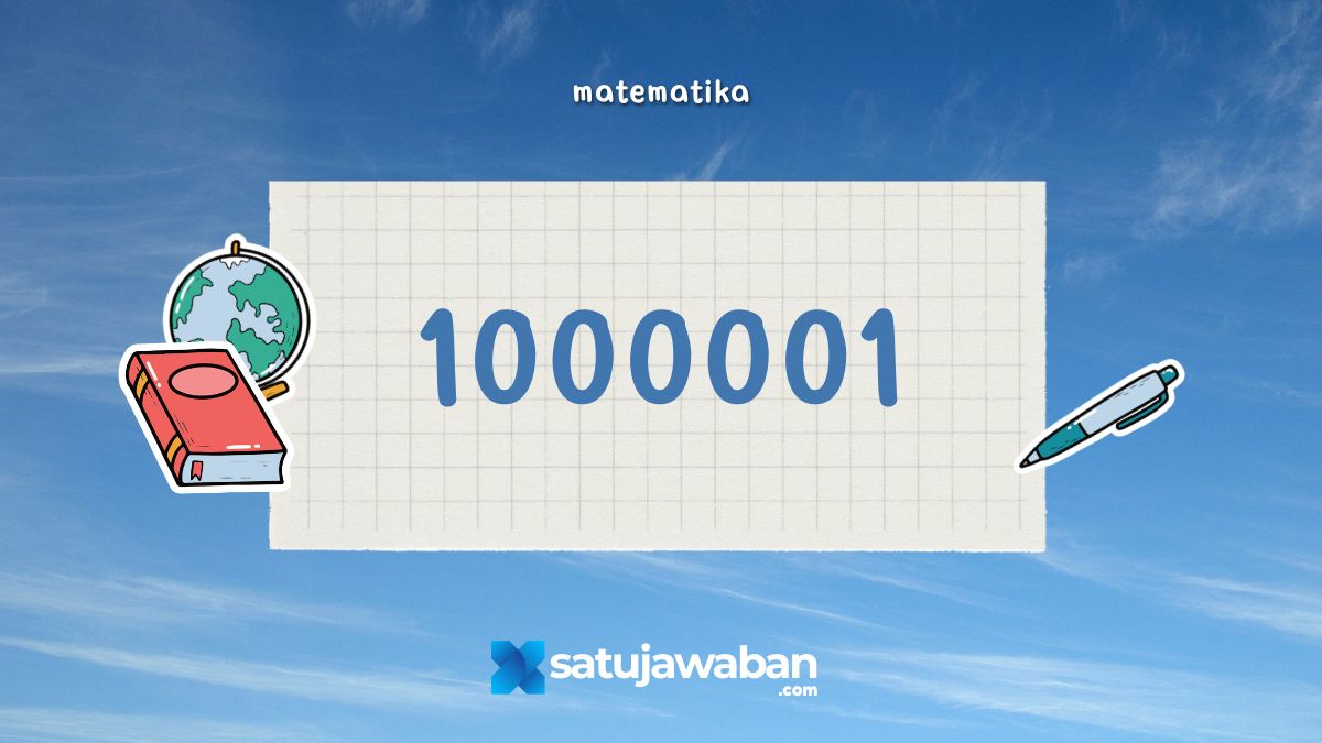 Berapakah Jumlah Nol dari 1000001
