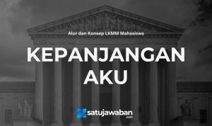 Kepanjangan dari AKU Adalah